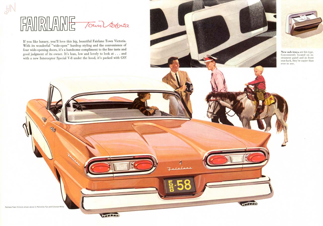 1958 Ford Fairlane Brochure Page 25